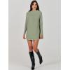 image:imageANRABESS Women Oversized Casual Loose Turtleneck Long Sleeve Slouchy Baggy Knit Tunic Sweaters Pullover 2025 Fall OutfitsGrass