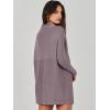 image:imageANRABESS Women Oversized Casual Loose Turtleneck Long Sleeve Slouchy Baggy Knit Tunic Sweaters Pullover 2025 Fall OutfitsPurple