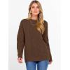 image:imageANRABESS Women Oversized Chunky Cable Knitted Vintage Sweater 2025 Fall Winter OutfitsBrown