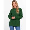 image:imageANRABESS Women Oversized Chunky Cable Knitted Vintage Sweater 2025 Fall Winter OutfitsGreen
