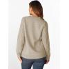 image:imageANRABESS Women Oversized Chunky Cable Knitted Vintage Sweater 2025 Fall Winter OutfitsKhaki