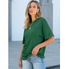 image:imageANRABESS Women Oversized T Shirts Short Sleeve Summer Casual Loose Top Basic Tee with PocketGreen
