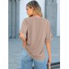 image:imageANRABESS Women Oversized T Shirts Short Sleeve Summer Casual Loose Top Basic Tee with PocketKhaki