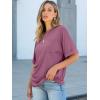 image:imageANRABESS Women Oversized T Shirts Short Sleeve Summer Casual Loose Top Basic Tee with PocketPurple