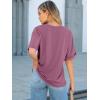 image:imageANRABESS Women Oversized T Shirts Short Sleeve Summer Casual Loose Top Basic Tee with PocketPurple