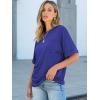 image:imageANRABESS Women Oversized T Shirts Short Sleeve Summer Casual Loose Top Basic Tee with PocketRoyal Blue