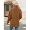 image:imageANRABESS Women Oversized Turtleneck Long Sleeve Fuzzy Knit Slit Side Chunky Warm Pullover Sweaters 2025Ochre