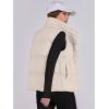 image:imageANRABESS Women Puffer Vest Sleeveless Zip Up Stand Collar Quilted Lightweight Jacket Winter Warm Puffer Padded Down OuterwearApricot