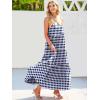 image:imageANRABESS Women Summer Casual Loose Sleeveless Sundress Spaghetti Strap Flowy Boho Linen Beach Vacation Maxi Long DressFloral Blue