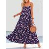 image:imageANRABESS Women Summer Casual Loose Sleeveless Sundress Spaghetti Strap Flowy Boho Linen Beach Vacation Maxi Long DressFloral Navy Blue