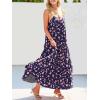image:imageANRABESS Women Summer Casual Loose Sleeveless Sundress Spaghetti Strap Flowy Boho Linen Beach Vacation Maxi Long DressFloral Navy Blue