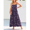 image:imageANRABESS Women Summer Casual Loose Sleeveless Sundress Spaghetti Strap Flowy Boho Linen Beach Vacation Maxi Long DressFloral Navy Blue