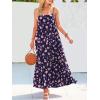 image:imageANRABESS Women Summer Casual Loose Sleeveless Sundress Spaghetti Strap Flowy Boho Linen Beach Vacation Maxi Long DressFloral Navy Blue
