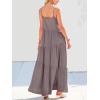 image:imageANRABESS Women Summer Casual Loose Sleeveless Sundress Spaghetti Strap Flowy Boho Linen Beach Vacation Maxi Long DressGray