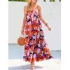 image:imageANRABESS Women Summer Casual Loose Sleeveless Sundress Spaghetti Strap Flowy Boho Linen Beach Vacation Maxi Long DressPrint Floral Butterfly