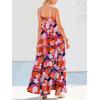 image:imageANRABESS Women Summer Casual Loose Sleeveless Sundress Spaghetti Strap Flowy Boho Linen Beach Vacation Maxi Long DressPrint Floral Butterfly