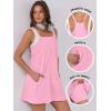 image:imageANRABESS Women Summer Dress 2026 Beach Vacation Outfits Tennis Athletic Workout Romper Dress Built in Shorts Travel ClothesLight Pink