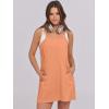 image:imageANRABESS Women Summer Dress 2026 Beach Vacation Outfits Tennis Athletic Workout Romper Dress Built in Shorts Travel ClothesOrange