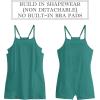 image:imageANRABESS Women Summer Dress 2026 Beach Vacation Outfits Tennis Athletic Workout Romper Dress Built in Shorts Travel ClothesTeal Green