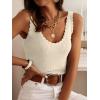 image:imageANRABESS Women Tank Tops Scoop Neck Ribbed Knit Summer Sweater 2026 Sleeveless Casual Shirts Cute Beach Vacation ClothesBeige