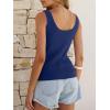 image:imageANRABESS Women Tank Tops Scoop Neck Ribbed Knit Summer Sweater 2026 Sleeveless Casual Shirts Cute Beach Vacation ClothesBlue