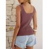 image:imageANRABESS Women Tank Tops Scoop Neck Ribbed Knit Summer Sweater 2026 Sleeveless Casual Shirts Cute Beach Vacation ClothesBrick Red