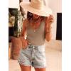 image:imageANRABESS Women Tank Tops Scoop Neck Ribbed Knit Summer Sweater 2026 Sleeveless Casual Shirts Cute Beach Vacation ClothesTan