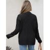 image:imageANRABESS Womens Mock Turtle Neck Sweaters Cable Knit Long Sleeve 2026 Fall Winter Tunic SweaterBlack