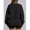 image:imageANRABESS Womens Oversized Sweatshirts Hoodies Crewneck Fleece Pullover Sweaters 2026 Fall Outfits Teen Girls Winter ClothesBlack