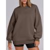 image:imageANRABESS Womens Oversized Sweatshirts Hoodies Crewneck Fleece Pullover Sweaters 2026 Fall Outfits Teen Girls Winter ClothesBrown