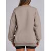 image:imageANRABESS Womens Oversized Sweatshirts Hoodies Crewneck Fleece Pullover Sweaters 2026 Fall Outfits Teen Girls Winter ClothesCoffee Grey