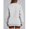 image:imageANRABESS Womens Oversized Sweatshirts Hoodies Crewneck Fleece Pullover Sweaters 2026 Fall Outfits Teen Girls Winter ClothesGrey