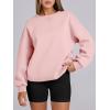 image:imageANRABESS Womens Oversized Sweatshirts Hoodies Crewneck Fleece Pullover Sweaters 2026 Fall Outfits Teen Girls Winter ClothesPink