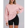 image:imageANRABESS Womens Oversized Sweatshirts Hoodies Crewneck Fleece Pullover Sweaters 2026 Fall Outfits Teen Girls Winter ClothesPink