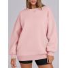 image:imageANRABESS Womens Oversized Sweatshirts Hoodies Crewneck Fleece Pullover Sweaters 2026 Fall Outfits Teen Girls Winter ClothesPink