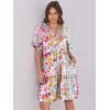 image:imageANRABESS Womens Summer Casual Dress VNeck Ruffle Sleeve Tiered Mini Dress Soft Comfy Fabric with Pockets for AllDay WearMulticolour Floral