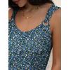 image:imageANRABESS Womens Summer Dresses Sleeveless Beach Cover Ups Swimsuit Casual Sundress 2026 Boho Cruise Vacation Tank Short DressBlue Ditsy Floral