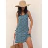 image:imageANRABESS Womens Summer Dresses Sleeveless Beach Cover Ups Swimsuit Casual Sundress 2026 Boho Cruise Vacation Tank Short DressBlue Ditsy Floral