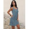 image:imageANRABESS Womens Summer Dresses Sleeveless Beach Cover Ups Swimsuit Casual Sundress 2026 Boho Cruise Vacation Tank Short DressBlue Ditsy Floral