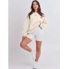 image:imageANRABESS Womens Sweatshirts Crewneck Fleece Oversized Pullover Sweater Spring Winter Cute Tops Teen Girls Preppy Clothes 2026Apricot