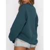 image:imageANRABESS Womens Sweatshirts Crewneck Fleece Oversized Pullover Sweater Spring Winter Cute Tops Teen Girls Preppy Clothes 2026Deep Blue