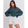 image:imageANRABESS Womens Sweatshirts Crewneck Fleece Oversized Pullover Sweater Spring Winter Cute Tops Teen Girls Preppy Clothes 2026Deep Blue