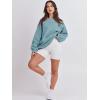 image:imageANRABESS Womens Sweatshirts Crewneck Fleece Oversized Pullover Sweater Spring Winter Cute Tops Teen Girls Preppy Clothes 2026Lake Green