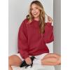image:imageANRABESS Womens Sweatshirts Crewneck Fleece Oversized Pullover Sweater Spring Winter Cute Tops Teen Girls Preppy Clothes 2026Red