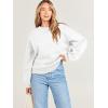image:imageANRABESS Womens Sweatshirts Crewneck Fleece Oversized Pullover Sweater Spring Winter Cute Tops Teen Girls Preppy Clothes 2026White