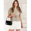 image:imageANRABESS Womens Two Piece Summer Outfits Knit Sweater Short Sets Pullover Tops amp Shorts Lounge Matching Clothes SetKhaki White