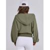 image:imageANRABESS Womens Zip Up Hoodies Cropped Sweatshirts Casual Comfy Cute Zip Jackets Fashion Trendy Fall Outfits 2026 Y2K ClothesArmy Green