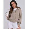 image:imageANRABESS Womens Zip Up Hoodies Cropped Sweatshirts Casual Comfy Cute Zip Jackets Fashion Trendy Fall Outfits 2026 Y2K ClothesKhaki