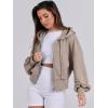 image:imageANRABESS Womens Zip Up Hoodies Cropped Sweatshirts Casual Comfy Cute Zip Jackets Fashion Trendy Fall Outfits 2026 Y2K ClothesKhaki