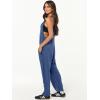 image:imageANRABESS Jumpsuits for Women Casual Summer Overalls Sleeveless Spaghetti Strap Romper Jumpers Trendy Beach Vacation OutfitsBlue